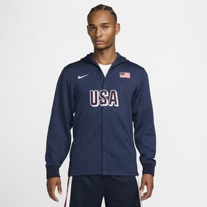 USA Men's Nike Dri-FIT ADV Basketball Game Jacket. Nike.com